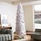 9ft. Unlit White Pencil Tinsel Artificial Christmas Tree